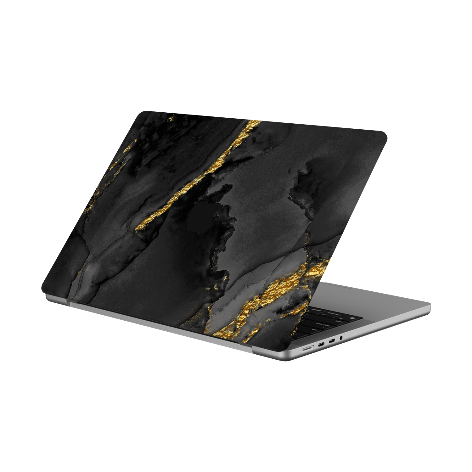 Skin MacBook - Dark with 22k gold