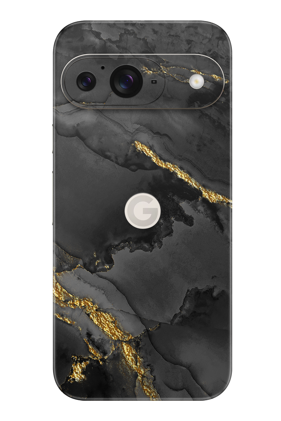 Skin Google Pixel - Dark with 22k gold