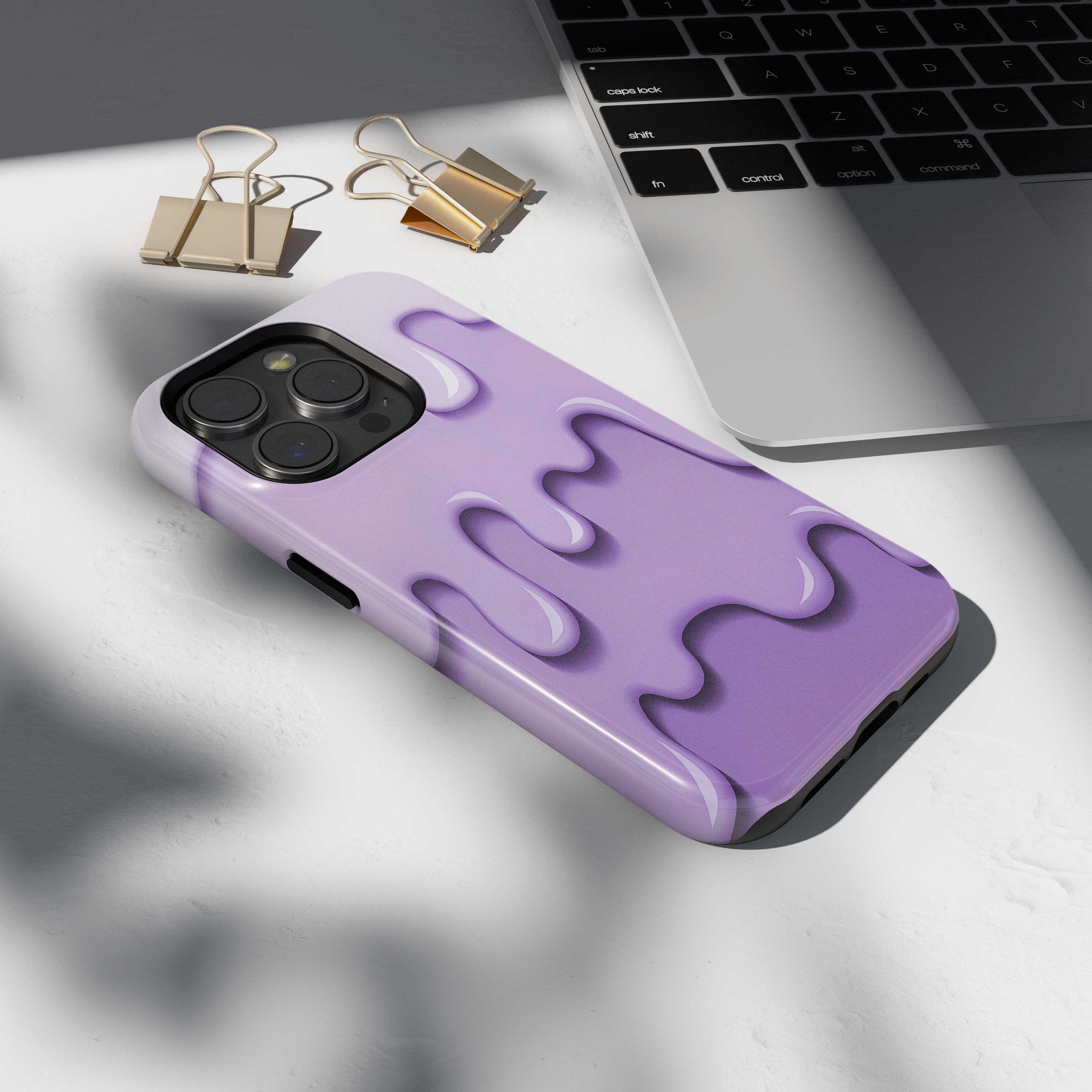 Case iPhone - DRIPS PURPLE