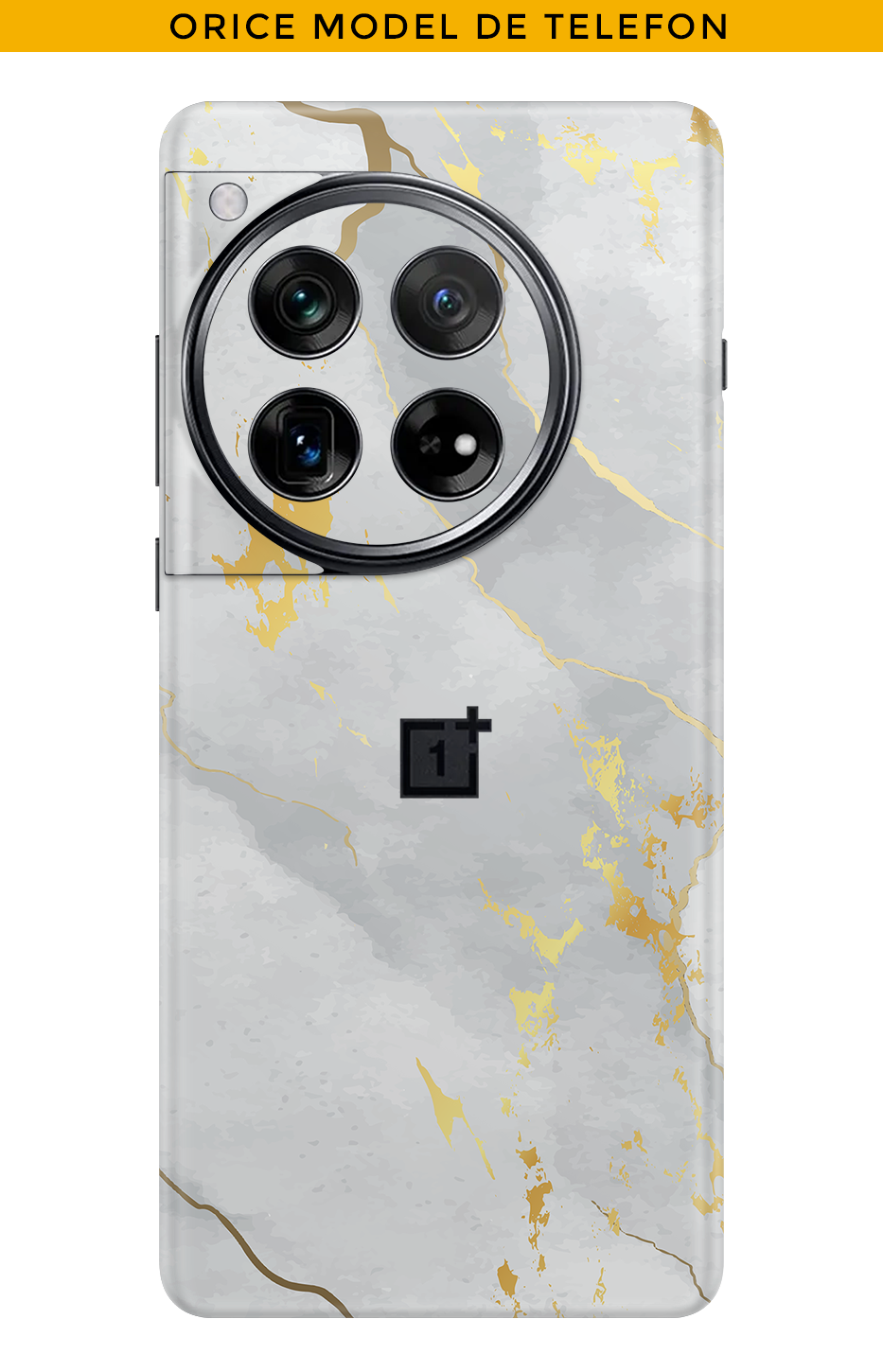 Skin ANY PHONE - White Gold