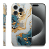 Skin iPhone - Turq Gold (mat)