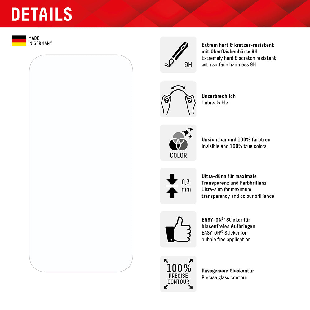 Folie ecran - Displex - Premium Smart FlexiGlass (iPhone si Samsung)