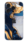 Skin iPhone - Blue Gold