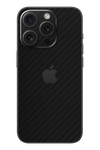 Skin iPhone - Carbon Negru 3D