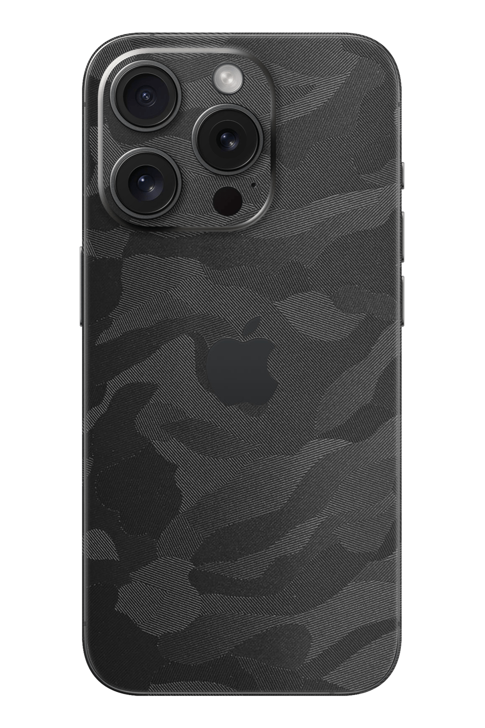 Skin iPhone - Black Camo 3D