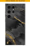 Skin ANY PHONE - Dark with 22k gold