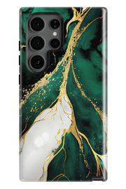 Case Samsung - GOLD EMERALD