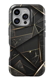 Case iPhone - MARBLE GOLD LINES
