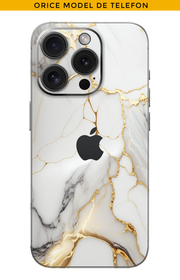 Skin ANY PHONE - Marble Flame