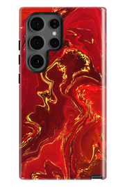 Case Samsung - RED GOLD