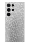 Skin Samsung - Silver Honeycomb 3D